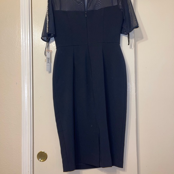 Beautiful Navy Blue embellished dress. - Picture 4 of 4